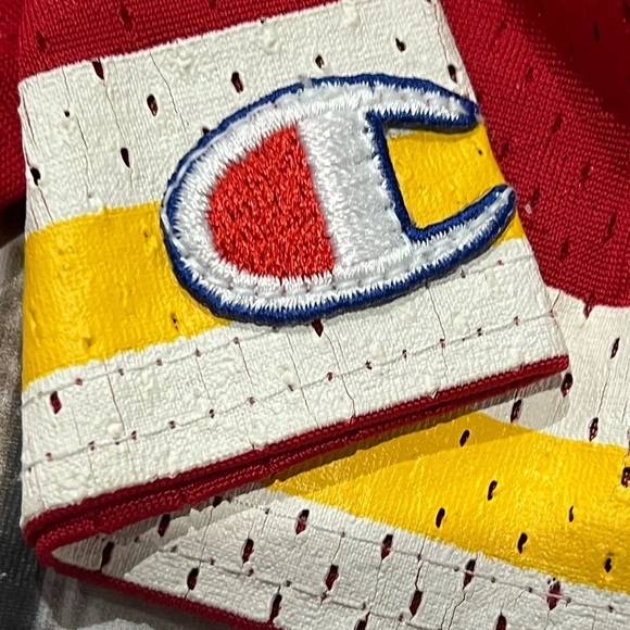 Vintage Joe Montana Kansas City Chiefs Champion NFL Football Sports 90s Jersey - Picture 4 of 6